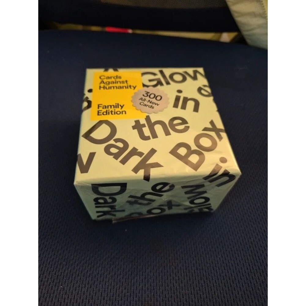 Cards Against Humanity Family Edition Glow in the Dark Box